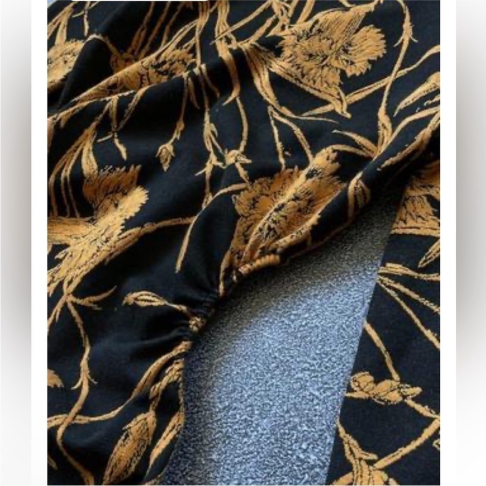 ZARA cut out jacquard dress - Picture 12 of 13
